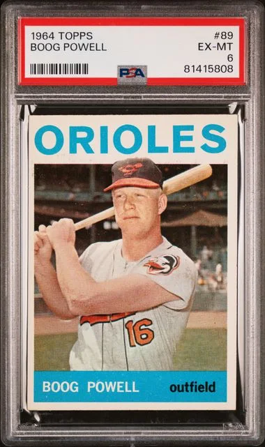 1964 Topps Boog Powell #89 card image