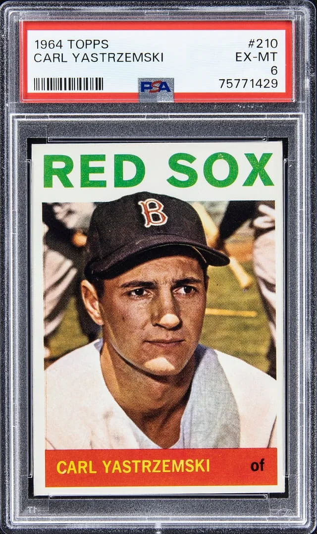1964 Topps Carl Yastrzemski #210 card image