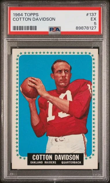 1964 Topps Cotton Davidson #137 card image