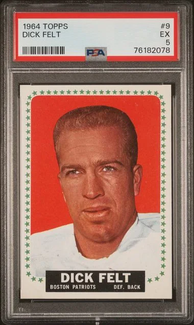 1964 Topps Dick Felt #9 card image