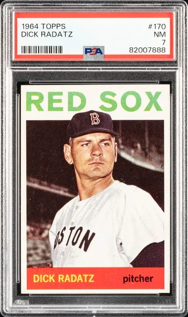 1964 Topps Dick Radatz #170 card image