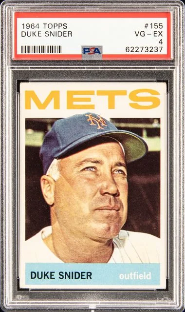 1964 Topps Duke Snider #155 card image