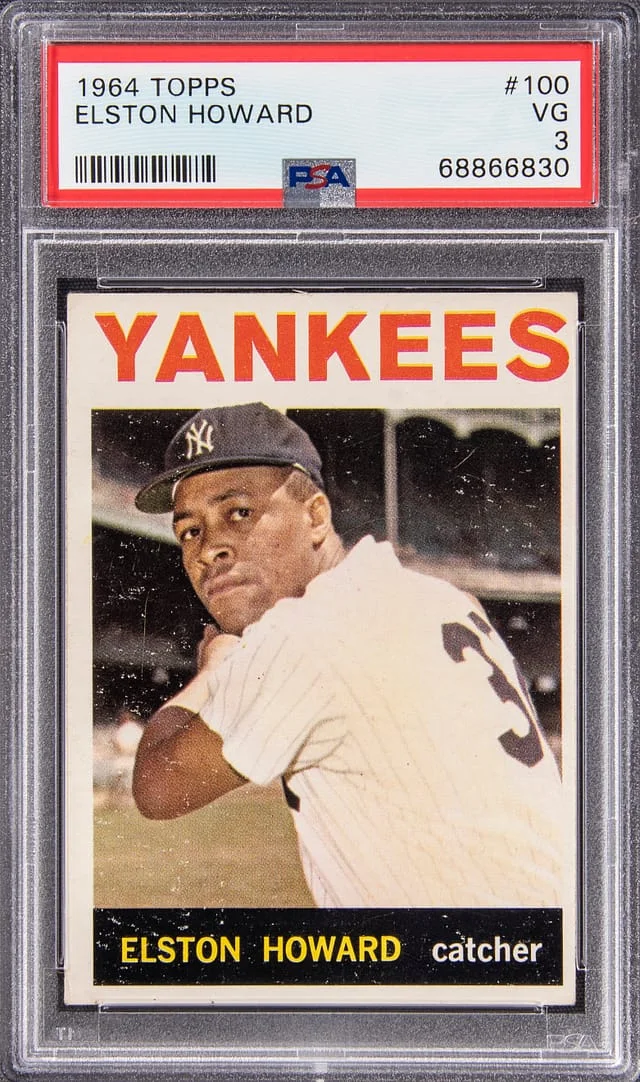 1964 Topps Elston Howard #100 card image