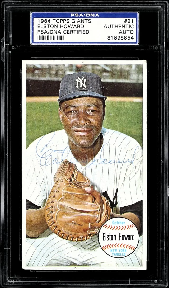 1964 Topps Elston Howard #21 card image