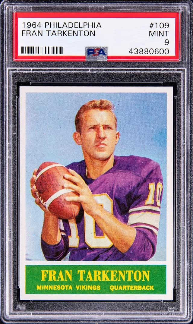 1964 Topps Fran Tarkenton #109 card image