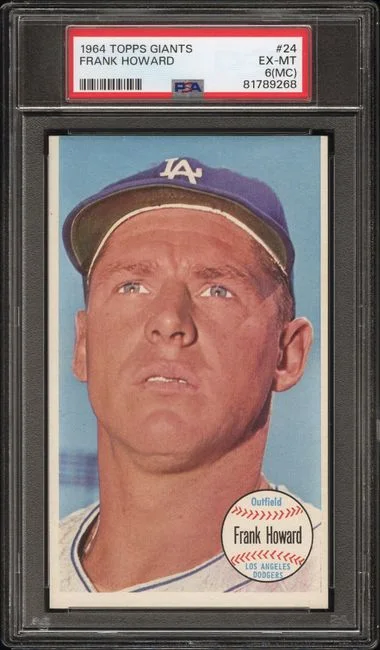 1964 Topps Frank Howard Giants #24 card image