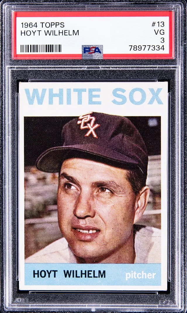 1964 Topps Hoyt Wilhelm #13 card image