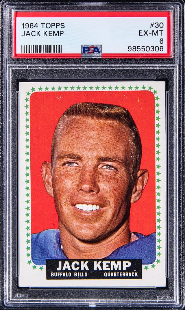 1964 Topps Jack Kemp #30 card image