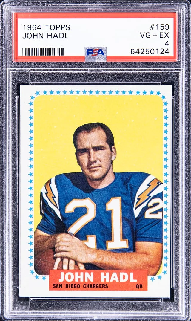 1964 Topps John Hadl #159 card image