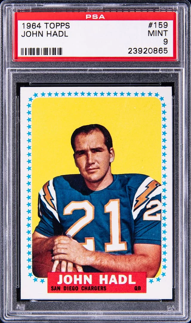 1964 Topps John Hall #159 card image