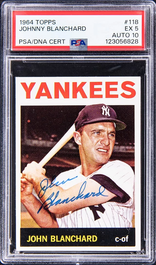 1964 Topps Johnny Blanchard #118 card image