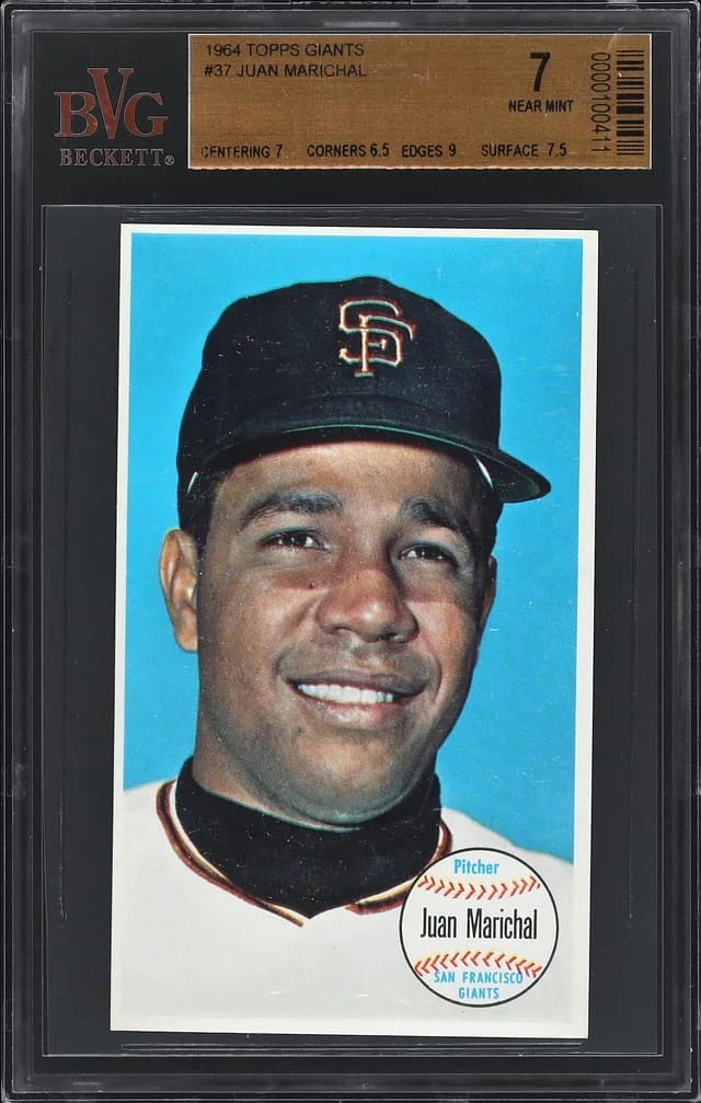 1964 Topps Juan Marichal Giants #37 card image