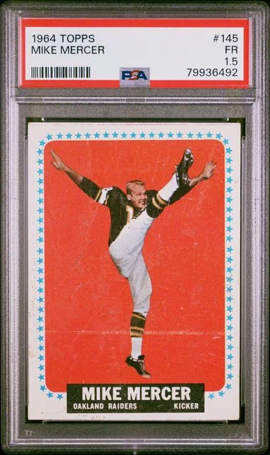 1964 Topps Mike Mercer #145 card image