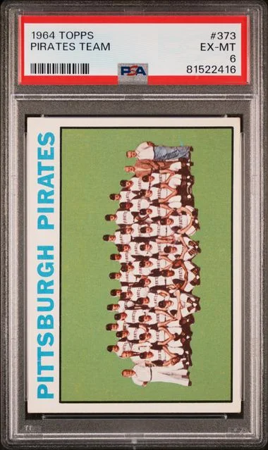 1964 Topps Pirates Team #373 card image