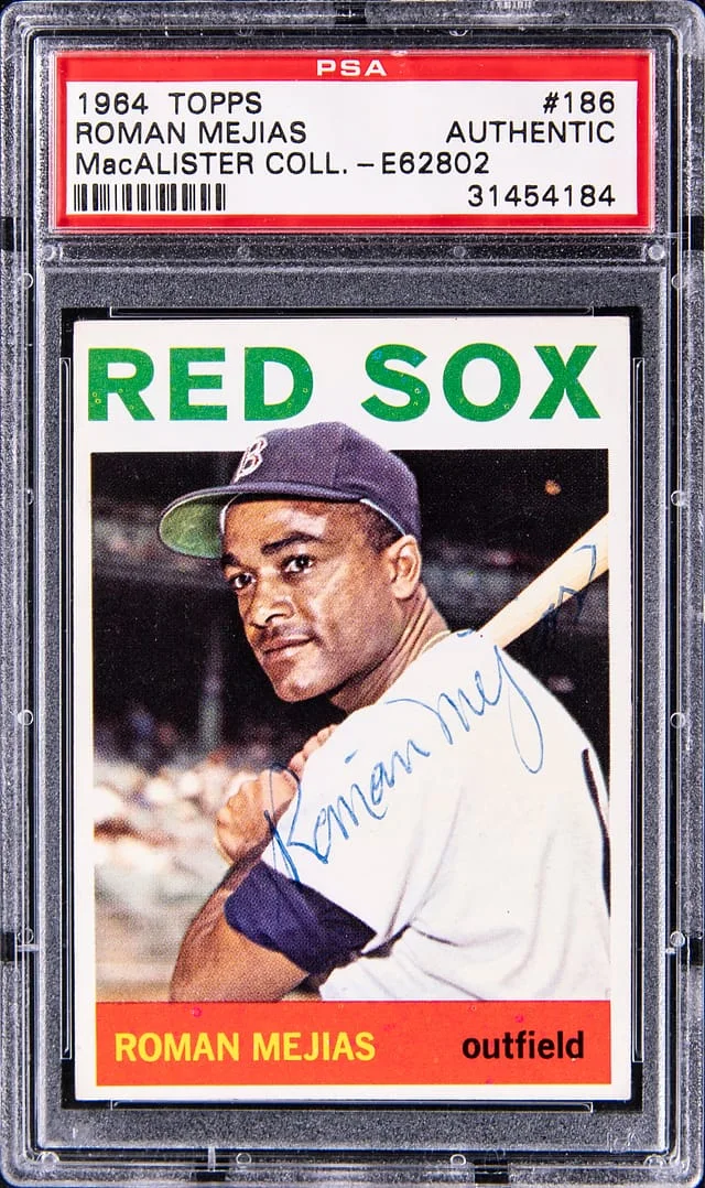 1964 Topps Roman Mejias #186 card image