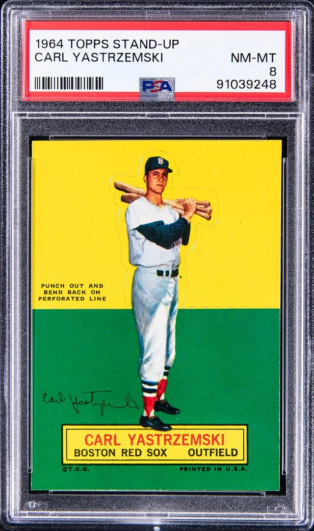1964 Topps Stand-Up Carl Yastrzemski #no-number card image