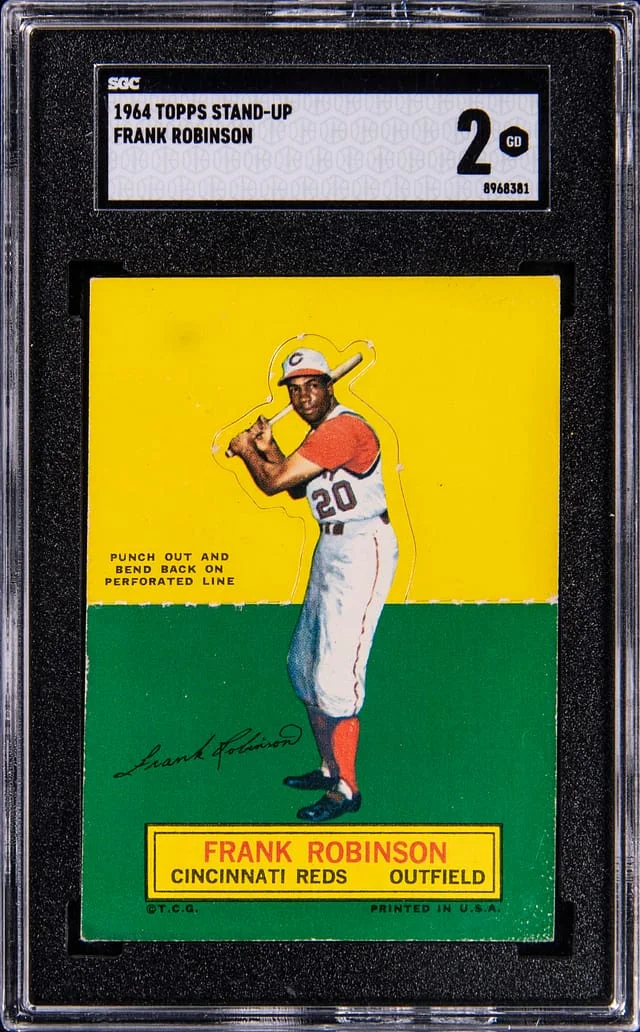 1964 Topps Stand-Up Frank Robinson #no-number card image