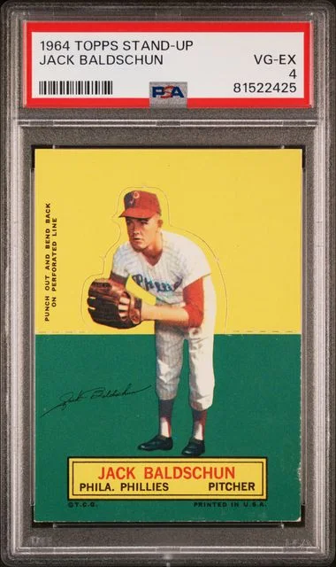 1964 Topps Stand-Up Jack Baldschun #no-number card image
