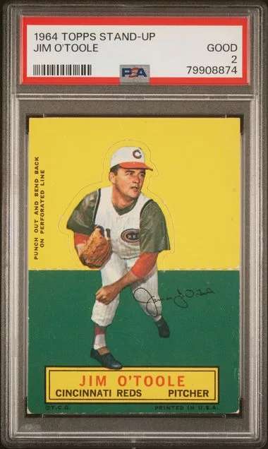 1964 Topps Stand-Up Jim O'Toole #no-number card image