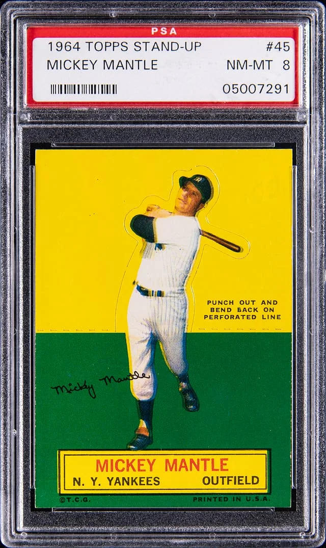 1964 Topps Stand-Up Mickey Mantle #no-number card image