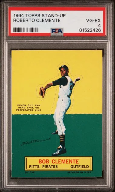 1964 Topps Stand-Up Roberto Clemente #no-number card image