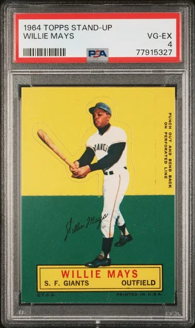 1964 Topps Stand-Up Willie Mays #no-number card image