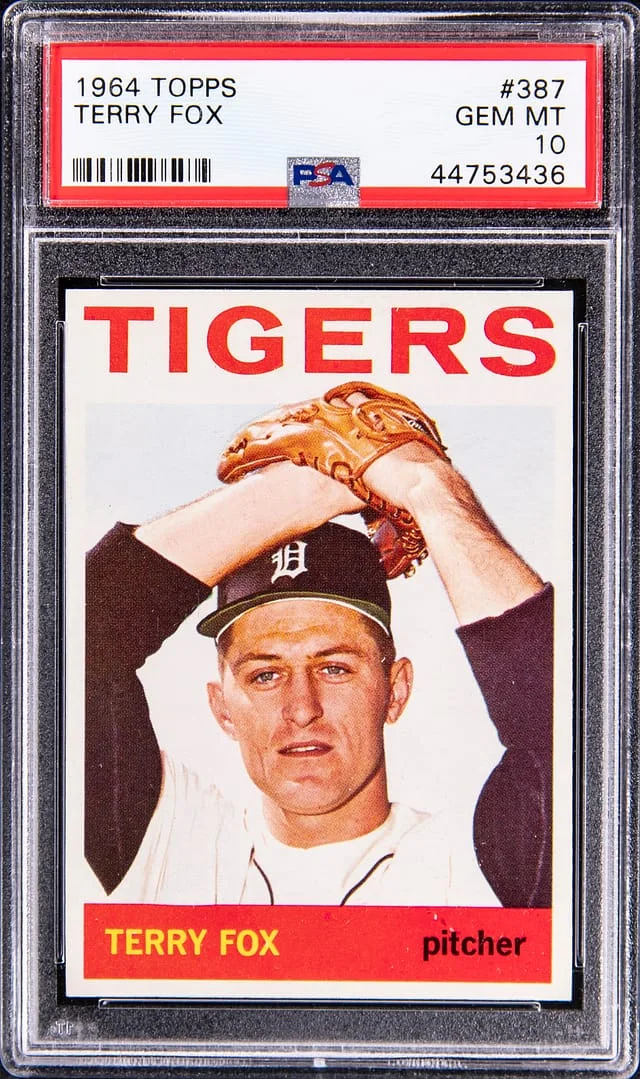 1964 Topps Terry Fox #387 card image