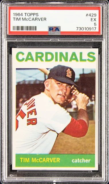 1964 Topps Tim McCarver #429 card image