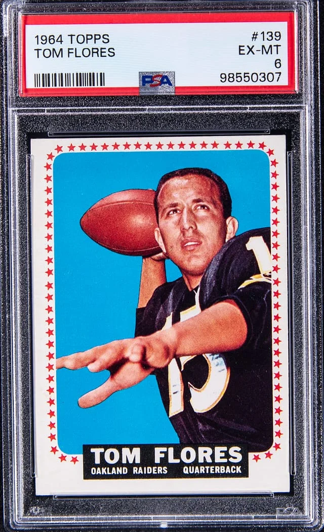 1964 Topps Tom Flores #139 card image