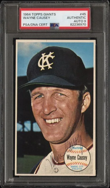 1964 Topps Wayne Causey Giants #45 card image