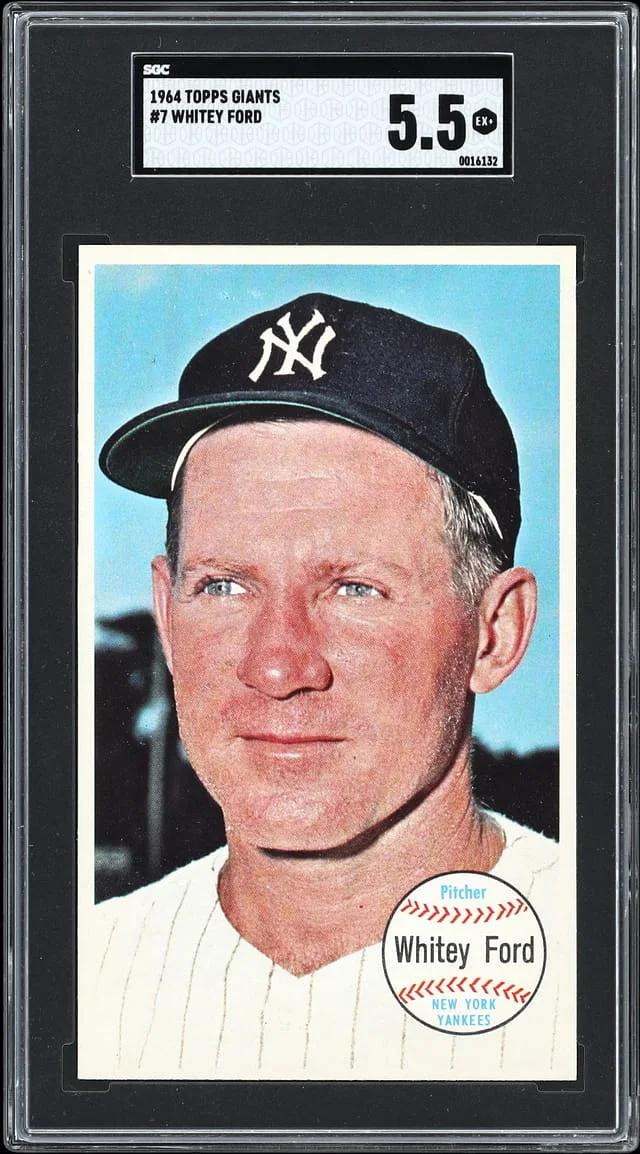 1964 Topps Whitey Ford Giants #7 card image