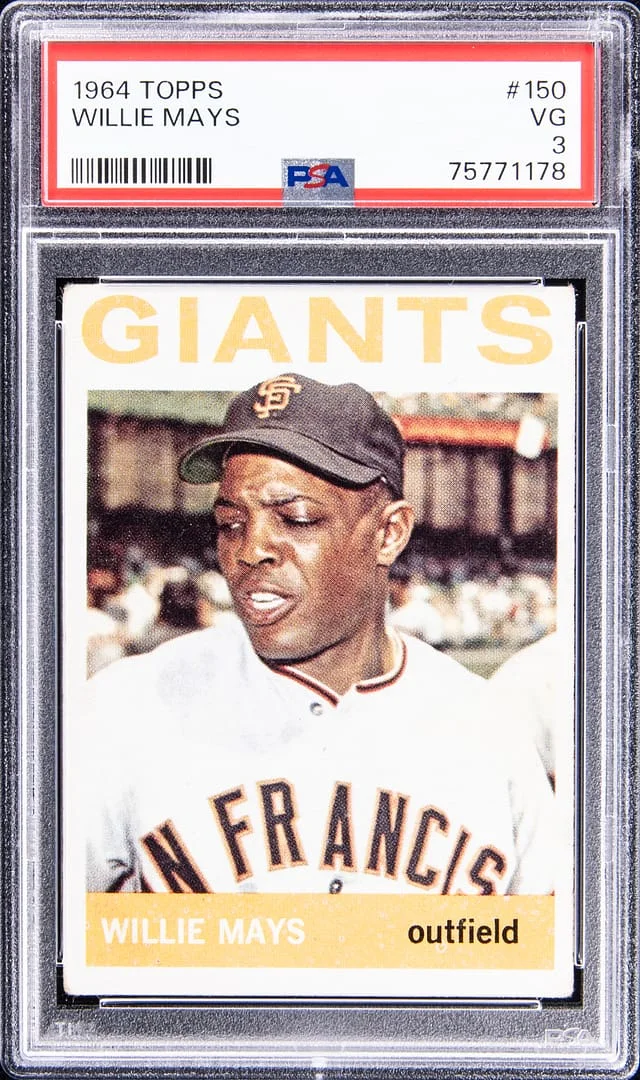 1964 Topps Willie Mays #150 card image