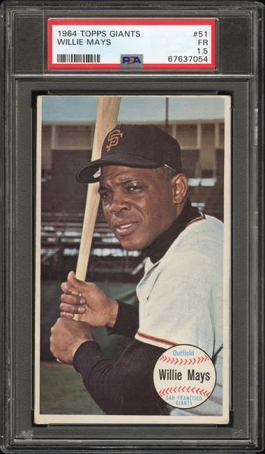 1964 Topps Willie Mays Giants #51 card image
