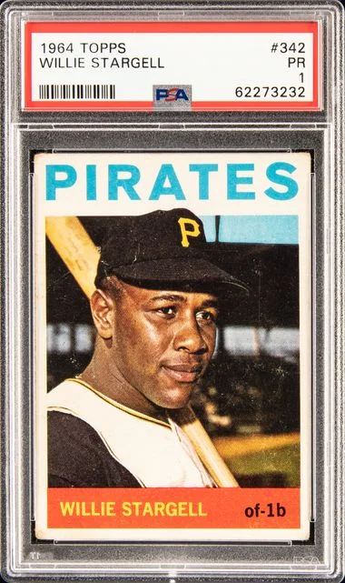 1964 Topps Willie Stargell #342 card image