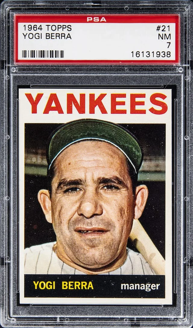 1964 Topps Yogi Berra #21 card image