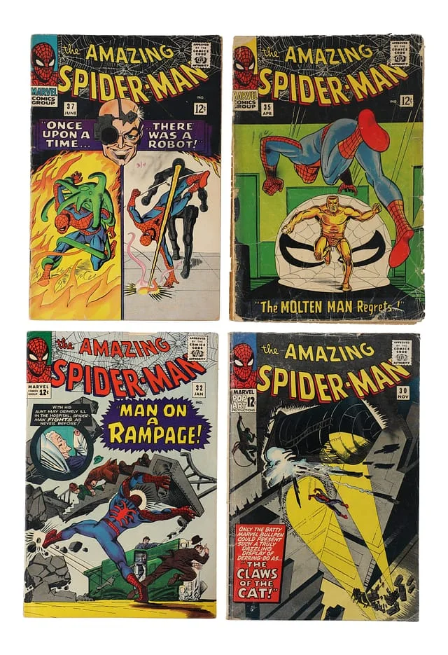 1965-66 Marvel) 4 Books - Raw Appearance of Norman Osborn #1st card image