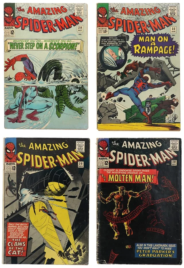 1965-66 Marvel) Books - Raw #4 card image