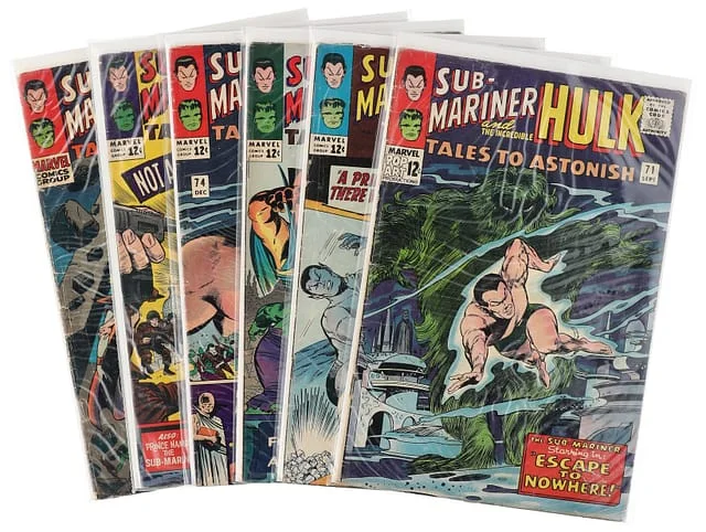 1965-66 Marvel) Books - Raw #6 card image
