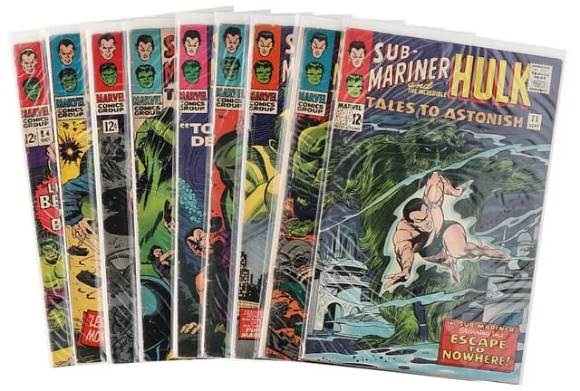 1965-66 Marvel) Books - Raw #9 card image