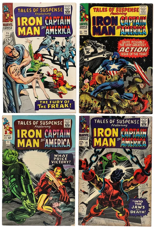 1965-67 Marvel) Books - Raw - U.K. Variant Tales of Suspense #86 #4 card image