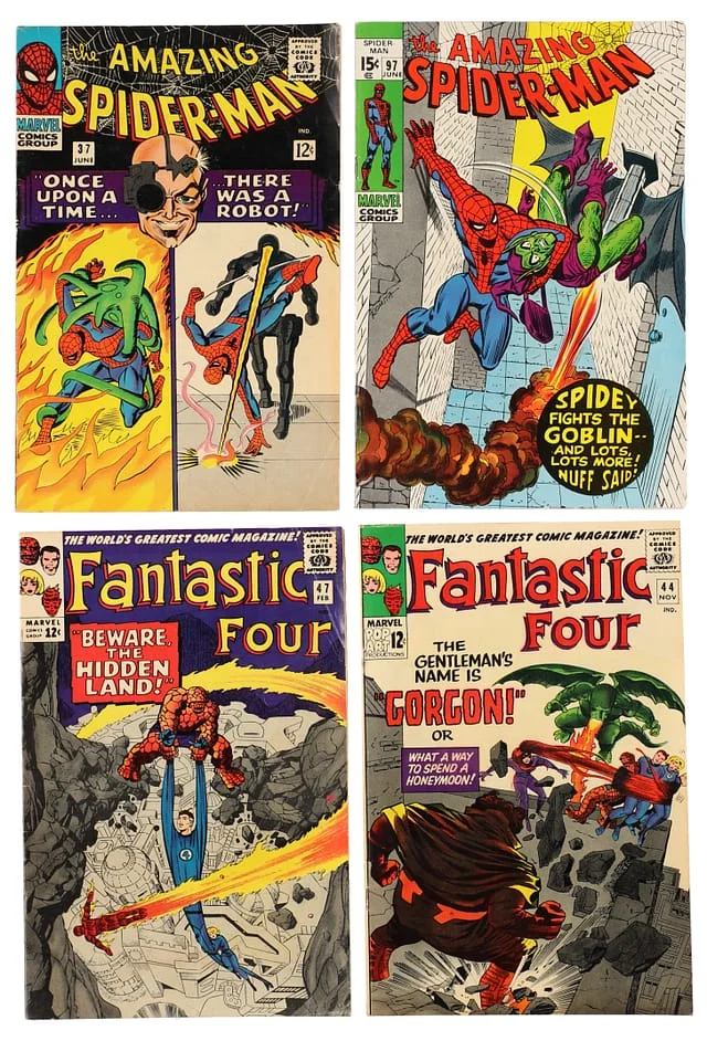 1965-71 Marvel) 4 Books - Raw Appearance of Norman Osborn #1st card image