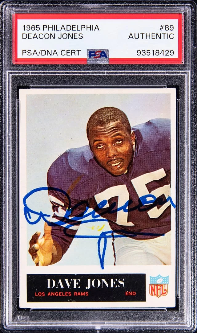 1965 Philadelphia Deacon Jones #89 card image