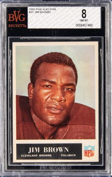 1965 Philadelphia Jim Brown #31 card image