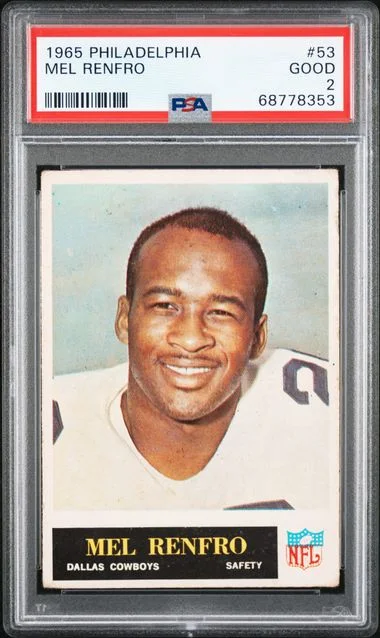 1965 Philadelphia Mel Renfro #53 card image