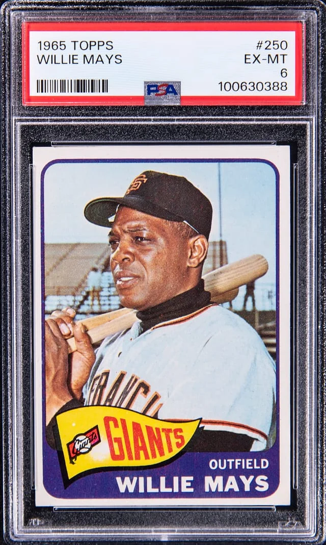 1965 Topp Willie Mays #250 card image