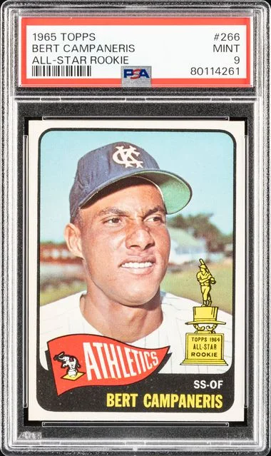 1965 Topps Bert Campaneris All-Star #266 card image