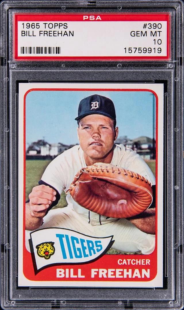 1965 Topps Bill Freehan #390 card image