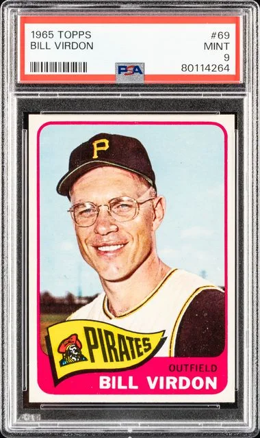 1965 Topps Bill Virdon #69 card image