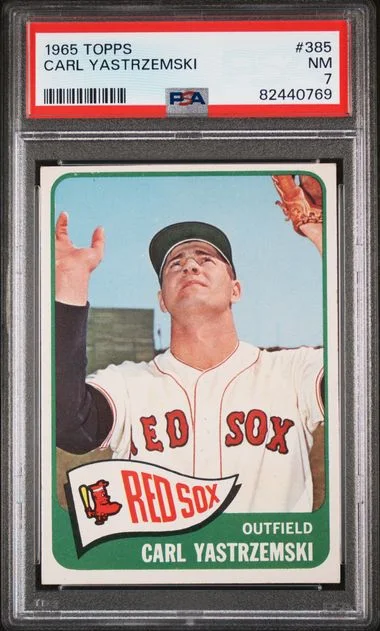 1965 Topps Carl Yastrzemski #385 card image
