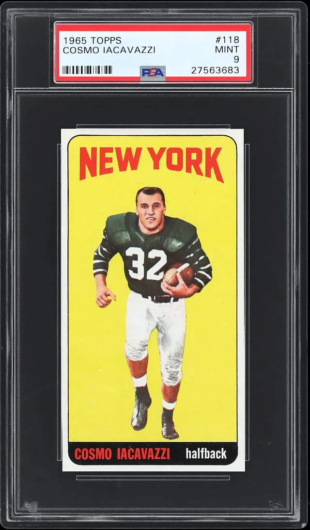 1965 Topps Cosmo Iacavazzi #118 card image